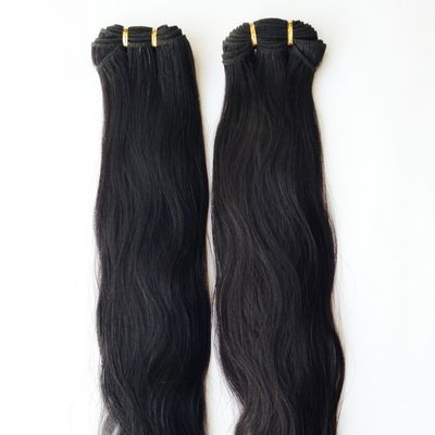Tela de cabelo virgem indiana remy e cor preta natural com embalagem peso bruto 0,300 kg