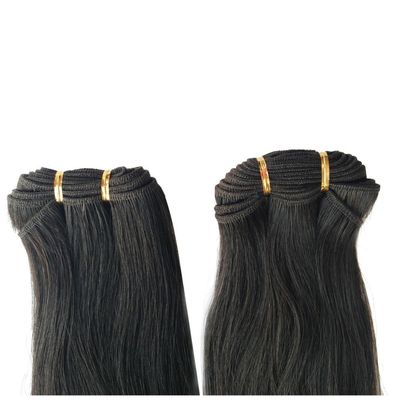 Tela de cabelo virgem indiana remy e cor preta natural com embalagem peso bruto 0,300 kg