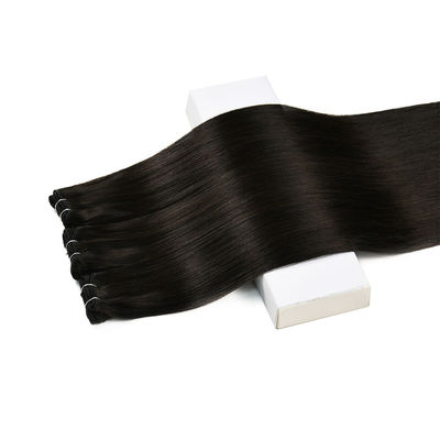 Tela de cabelo virgem indiana remy e cor preta natural com embalagem peso bruto 0,300 kg