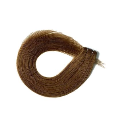 Comprimento do cabelo 20 polegadas Natural Invisível Duplo Desenho de fita virgem em extensão de cabelo humano