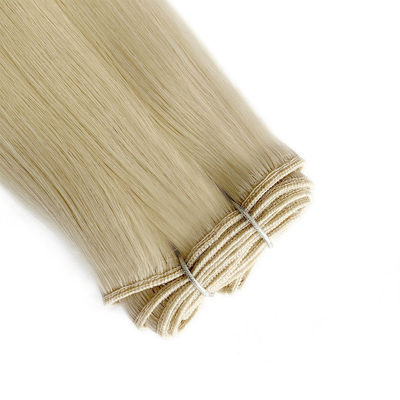 Cabelo duplo, tecido de cabelo russo Remy, extensões de cabelo, estilo reto, sem derramamento.