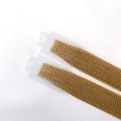 Cabelo humano com fita injetável de tecido de pele PU sem costura em extensões de cabelo de fita invisível