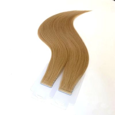 Cabelo humano com fita injetável de tecido de pele PU sem costura em extensões de cabelo de fita invisível