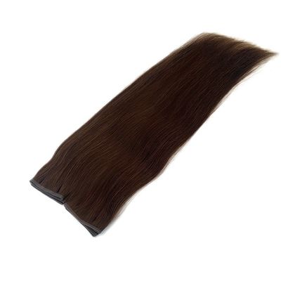Muti Color Remy Hair Extensions 100% Peruvian Flat Weft Cabelo humano com pele PU Weft