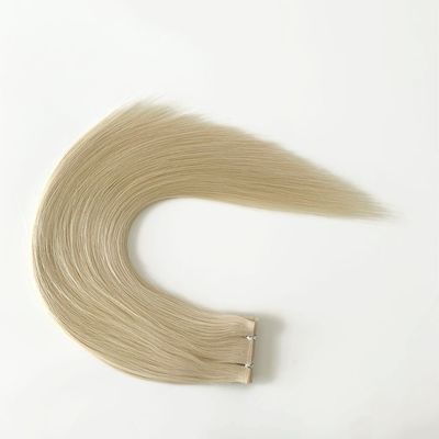 Estreito Estilo PU Tecido de Pele 100% Extensão de Cabelo Humano para Mulheres e Salões Moeda dos EUA