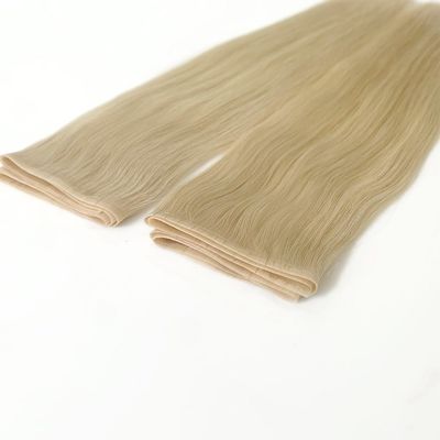 Pequeno buraco PU fita sem costura cabelo pele teceira duplo extraído extensões 50cm Tamanho do pacote