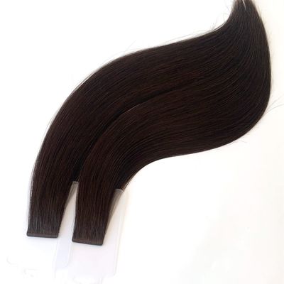Extensões de cabelo de cutícula completa russa Extensões de cabelo de fita sem costura invisível para cabelo