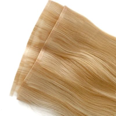 Cabelo humano PU Tecido de pele em cor Muti para embalagem Tamanho 50.00cm * 8.00cm * 3.00cm