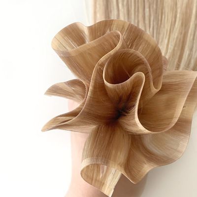 Cabelo humano PU Tecido de pele em cor Muti para embalagem Tamanho 50.00cm * 8.00cm * 3.00cm