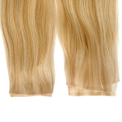 Russian Double Drawn Human Hair PU Skin Weft Extensions Estilo reto Personalização