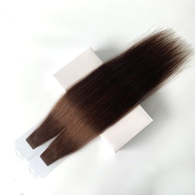 Pagamento inicial fornecimento de salão de beleza fita de sombra em extensões de cabelo europeia Remy cutícula de cabelo