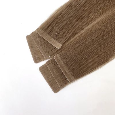 Pagamento inicial fornecimento de salão de beleza fita de sombra em extensões de cabelo europeia Remy cutícula de cabelo