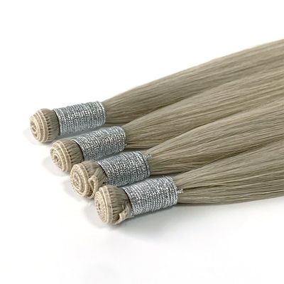 100 g/ embalagem European Remy Human Weft Hair Extensions 13A Double Drawn Russian Genius