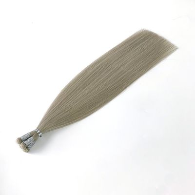 100 g/ embalagem European Remy Human Weft Hair Extensions 13A Double Drawn Russian Genius