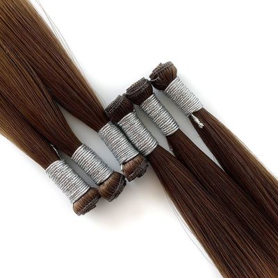 Extensões de cabelo virgem humana duplo desenhado