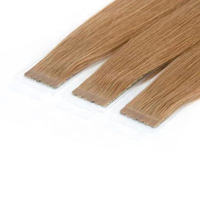 20 polegadas de fita cambojana invisível em extensões de cabelo humano.
