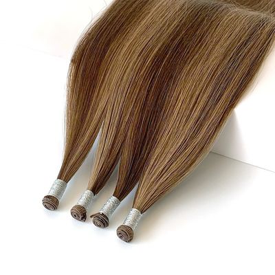 100% de cabelo humano virgem tecidos retos cutados alinhados cabelo peruano genialidade tecido