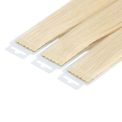 18 Meses Vida Mini flor de fita de cabelo Extensões para o cabelo virgem Remy natural