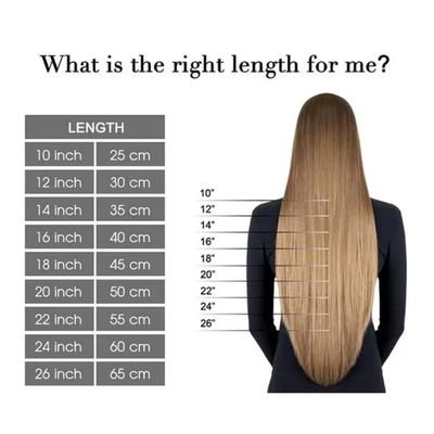 18 Meses Vida Mini flor de fita de cabelo Extensões para o cabelo virgem Remy natural