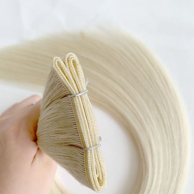 100 Cabelo humano Tecidos de cabelo plano Tesouro plano-231010 e corante para tintura profissional