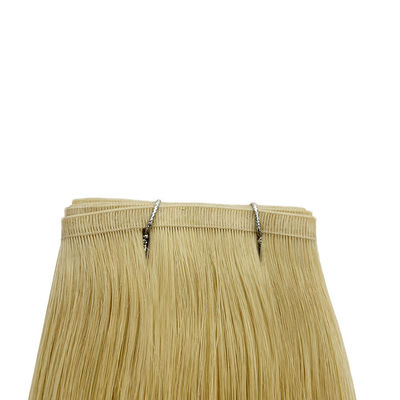 Livre de emaranhadas e 100g/pacote de cabelo humano virgem, tecido de cabelo plano perfeito para todos os tipos de cabelo