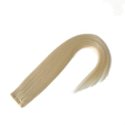 100 g/ embalagem Pelo Humano Rémy de cor Muti, Plano, Trama Dupla, Pelo Bruto