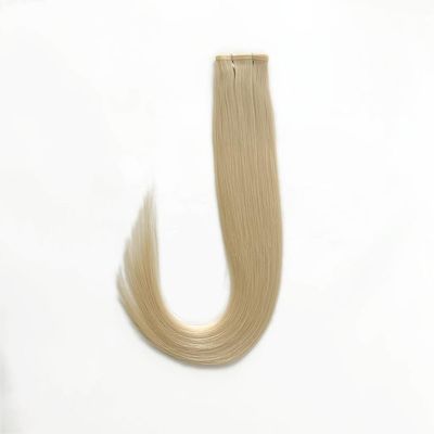 Cabelo humano duplo, invisível, tecido plano, estilo reto, garantia de devolução de 30 dias.