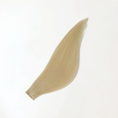 Cabelo humano duplo, invisível, tecido plano, estilo reto, garantia de devolução de 30 dias.