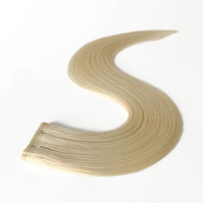 Flatweft-231010 Human Hair Bundles Virgem Flat Weft Extensões para o seu requisito