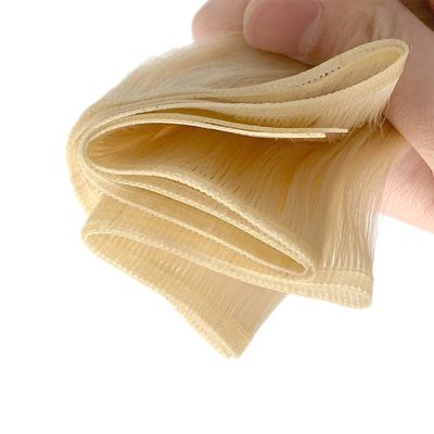 50.00cm * 8.00cm * 3.00cm Tamanho da embalagem Cabelo humano virgem reto Extensões de trama plana