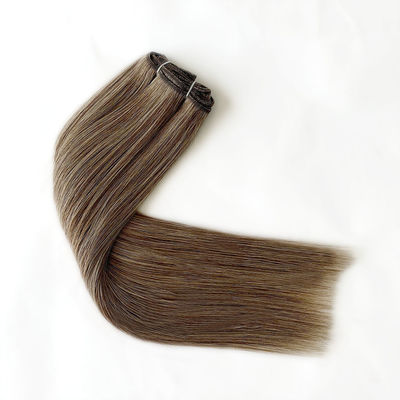 24 polegadas de personalização fina suave luz sem costura entrelaçamento remy 12A grau entrelaçamento extensões de cabelo