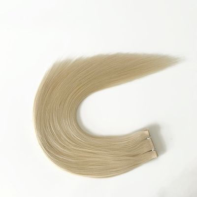 Brazil Virgem Remy Cabelo Humano PU Tecido de Pele Fina Tecido Duplo Rosto Extensão