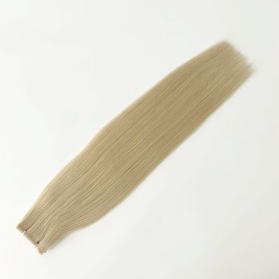 Remy Hair Skin Weft Sem costura Dupla Cutícula Alinhada Russian Weft Extensões de Cabelo