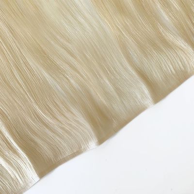 Remy Hair Skin Weft Sem costura Dupla Cutícula Alinhada Russian Weft Extensões de Cabelo