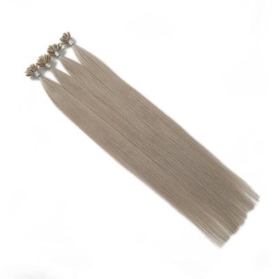Extensões de cabelo humano remy duplo desenhado em U tip com relação pré-ligada de queratina UT-23502
