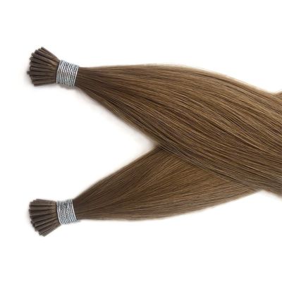 Super duplo desenhado cutícula europeia intacta queratina I ponta 100% Remy cabelo natural IT-20189