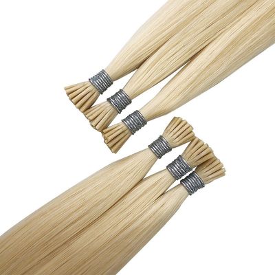 EUA 100% russo I Tip Extensões de cabelo humano Duplo desenhado com cola de ponta de contas italianas