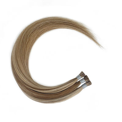Cabelo Humano Italiano Queratina Pré-Enlaçada I Tip Extensões de Cabelo Sem Derramamento