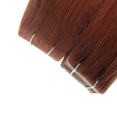 100% cabelo humano fita brasileira crua em extensões de cabelo duplo desenhado personalização