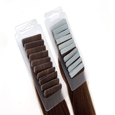 Extensões de cabelo humano pré-ligadas com fita para design injetado sem costura e invisível
