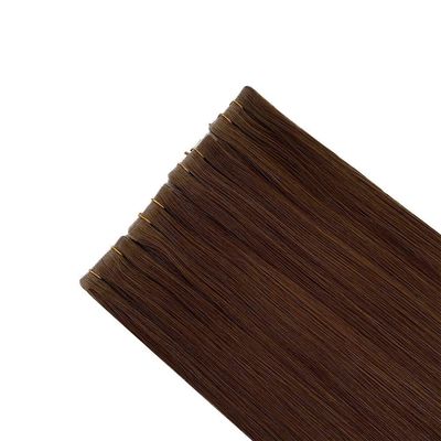 Injecção sem costura Tela natural dupla em extensões de cabelo 20 polegadas textura reta