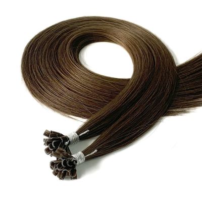 Conector de cabelo de ponta plana pré-ligado personalizado U Tip Ombre 2t Extension de cor de destaque