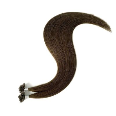 Conector de cabelo de ponta plana pré-ligado personalizado U Tip Ombre 2t Extension de cor de destaque