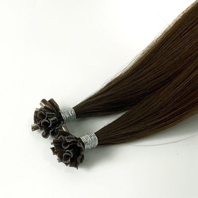 Conector de cabelo de ponta plana pré-ligado personalizado U Tip Ombre 2t Extension de cor de destaque