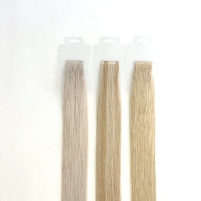 Blonde Color Sem costura Slim Tape Extensões de cabelo para mulheres Dyeable Dyeable dentro de US
