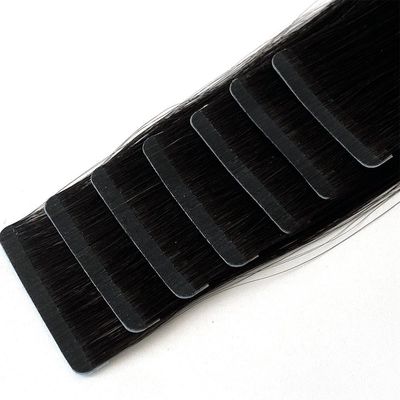 Tela de cabelo virgem invisível sem costura em extensões Gênio russo extensões de cabelo US