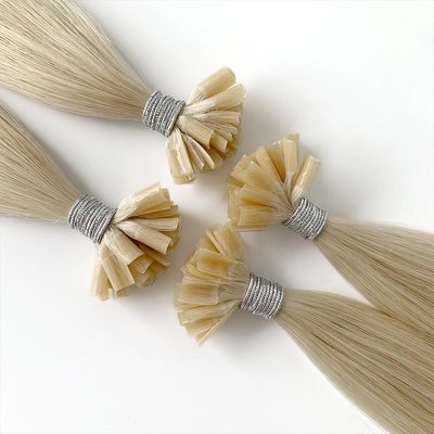 Cabelo Humano Italiano Queratina Pré-Aligada Remy Duplo Desenhado U Tip Extensão de Cabelo UT-23502