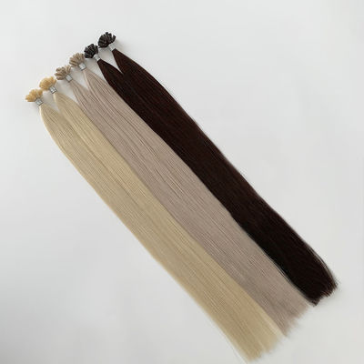 UT-23502 Muti-Color U/Nail Tip Extensões de cabelo humano Sem emaranhamento Nenhum derramamento 1g/filamento