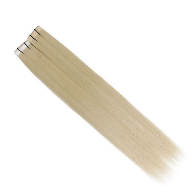 Tela-231226 Tela sem costura Extensões de cabelo Tela de cutícula russa Personalização de cabelo humano