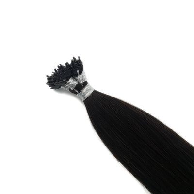 Cabelo humano virgem brasileira Y Tip Dropshipping Extensão de cabelo com proporção dupla de desenho